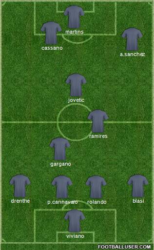 Pro Evolution Soccer Team Formation 2011
