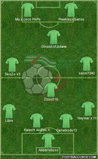 Algeria Formation 2011