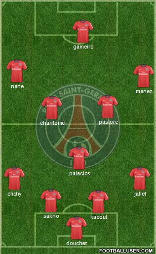 Paris Saint-Germain Formation 2011