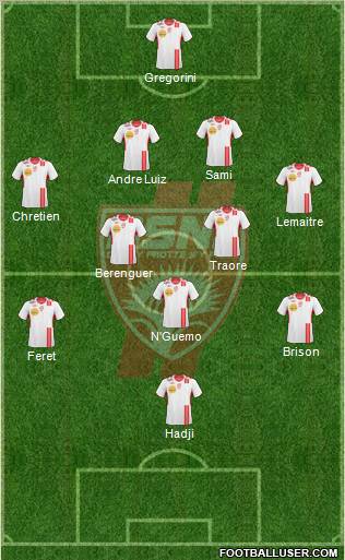 A.S. Nancy Lorraine Formation 2011