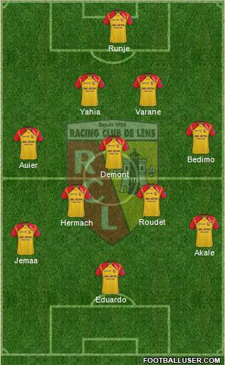 Racing Club de Lens Formation 2011