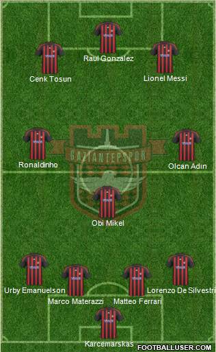 Gaziantepspor Formation 2011