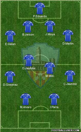 U.E. Lleida S.A.D. Formation 2011