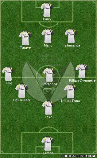 Sporting Lokeren OVl Formation 2011
