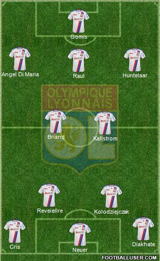 Olympique Lyonnais Formation 2011