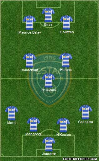 Esperance Sportive Troyes Aube Champagne Formation 2011