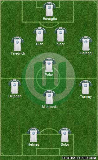 VfL Wolfsburg Formation 2011