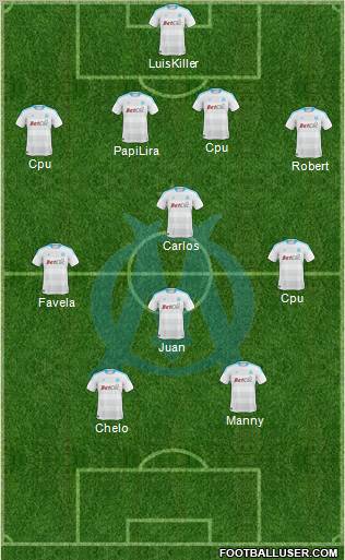 Olympique de Marseille Formation 2011