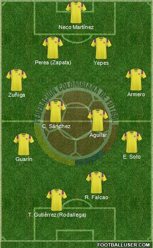 Colombia Formation 2011