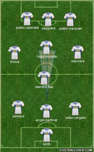 CD Universidad Católica Formation 2011