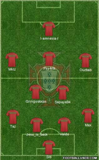 Portugal Formation 2011