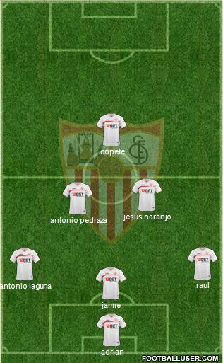 Sevilla F.C., S.A.D. Formation 2011