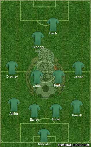 Mexico Formation 2011