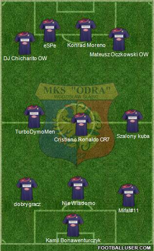 Odra Wodzislaw Slaski Formation 2011