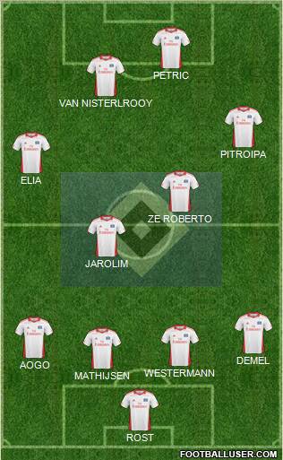 Hamburger SV Formation 2011
