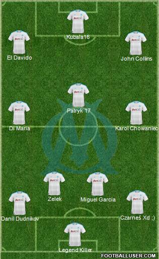 Olympique de Marseille Formation 2011