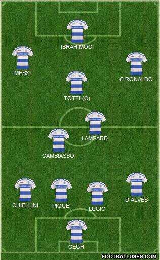 Queens Park Rangers football formation