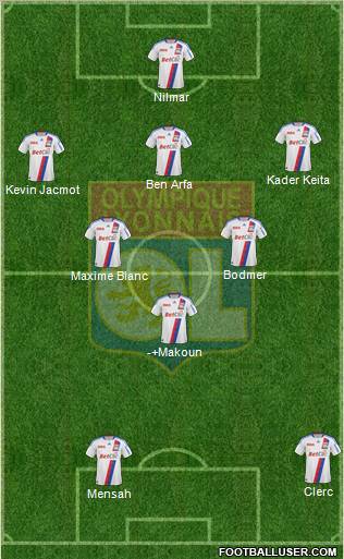 Olympique Lyonnais Formation 2011