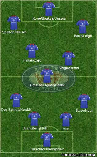Vålerenga Fotball Formation 2011