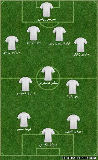 9 de Julio Formation 2011