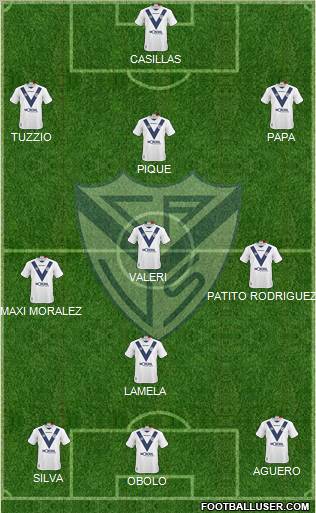 Vélez Sarsfield Formation 2011