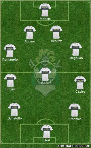 Gimnasia y Esgrima de La Plata Formation 2011