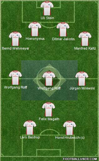 Hamburger SV Formation 2011