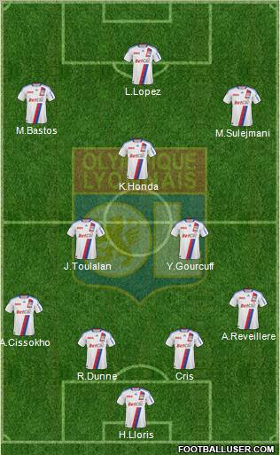 Olympique Lyonnais Formation 2011