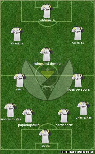 Sporting Lokeren OVl Formation 2011