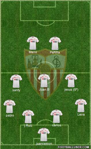 Sevilla F.C., S.A.D. Formation 2011