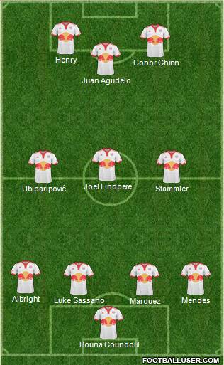 New York Red Bulls Formation 2011