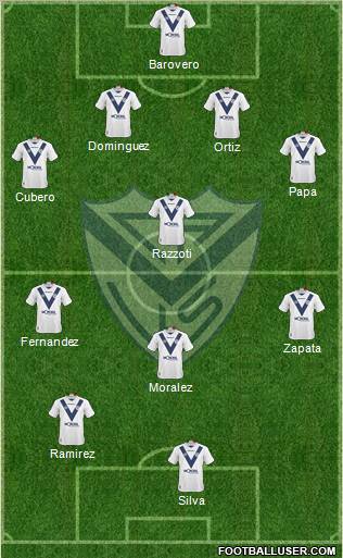 Vélez Sarsfield Formation 2011