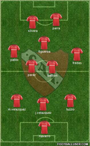 Independiente Formation 2011