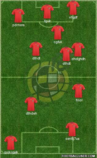 Spain Formation 2011