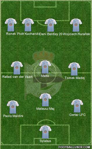 R.C. Deportivo de La Coruña S.A.D. Formation 2011