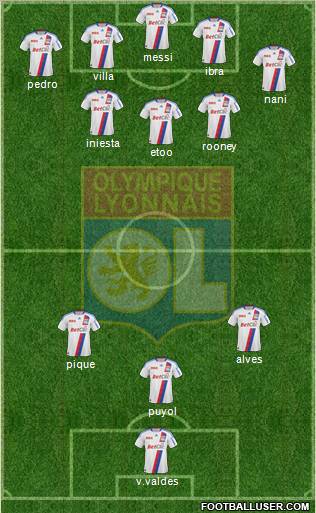 Olympique Lyonnais Formation 2011