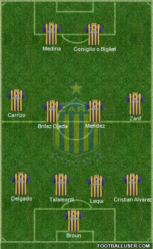 Rosario Central Formation 2011