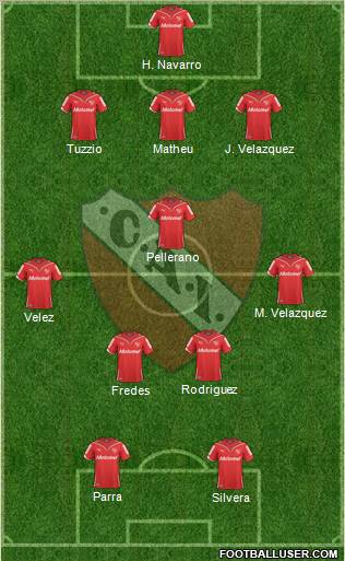 Independiente Formation 2011