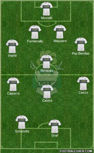 Gimnasia y Esgrima de La Plata Formation 2011