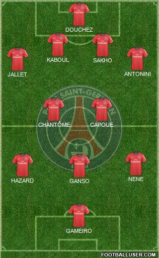 Paris Saint-Germain Formation 2011
