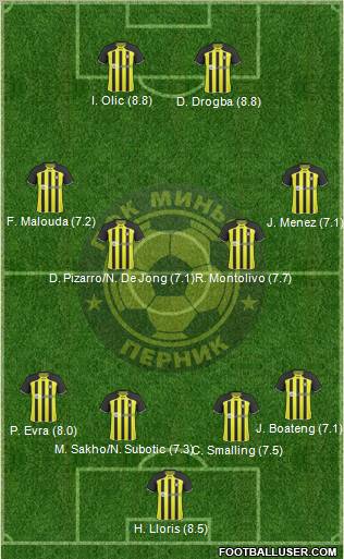 Minyor (Pernik) Formation 2011
