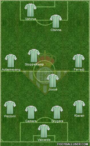 Real Betis B., S.A.D. Formation 2011