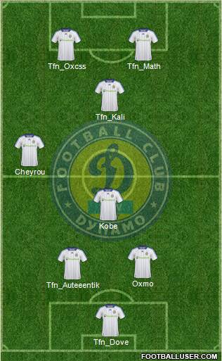 Dinamo Kiev football formation