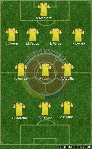 Colombia Formation 2011