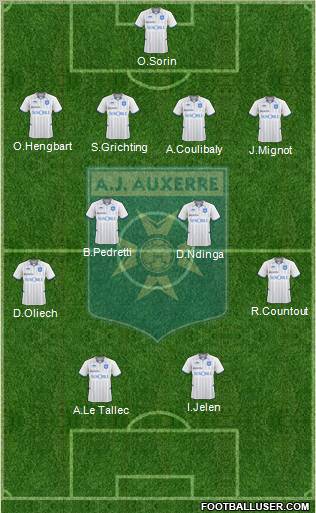 A.J. Auxerre Formation 2011
