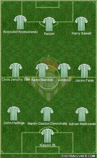 Real Betis B., S.A.D. Formation 2011