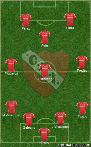 Independiente Formation 2011