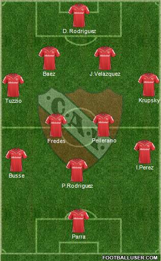 Independiente Formation 2011