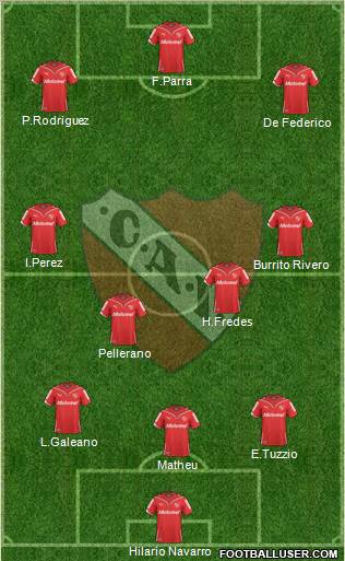 Independiente Formation 2011
