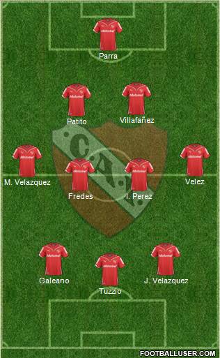 Independiente Formation 2011